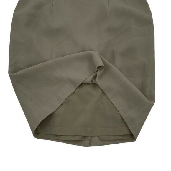 Nygard Collection Skirt Women's Size 10 Petites Fully Lined Back Zip Slit Pencil - Picture 5 of 7